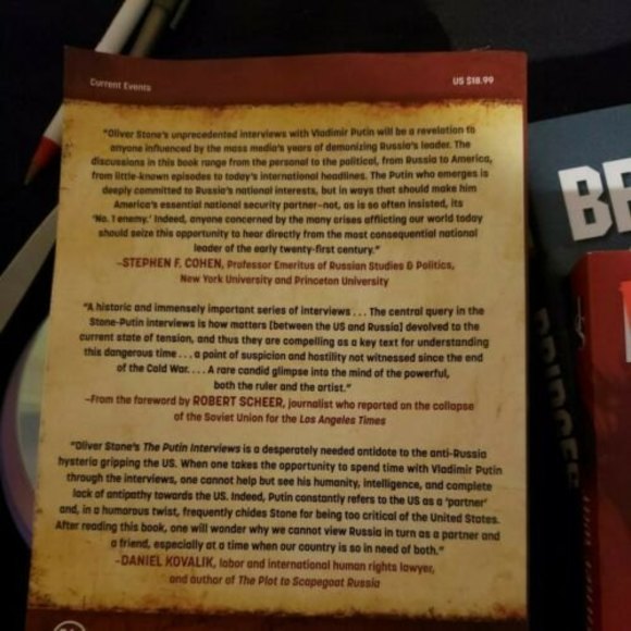 The Putin Interviews: Oliver Stone Interviews Vladimir Putin by Oliver Stone - Picture 2 of 2